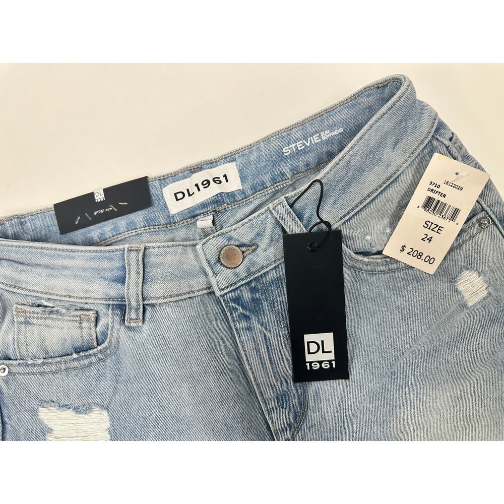 DL1961 Stevie Mid-Rise Straight Leg Jeans Size: US 24 Brand New - Picture 5 of 9